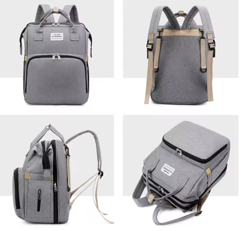 Mochila Cuna Portátil 3 en 1 para Bebés