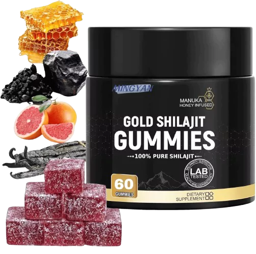 Gomitas Shilajit Puro - 60 unidades