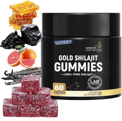 Gomitas Shilajit Puro - 60 unidades